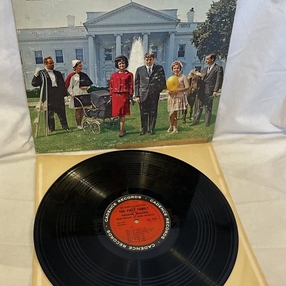 Bob Booker And Earle Doud The First Family (Vinyl, 1962) Cadence CLP 3060 Good+ - Picture 2 of 12